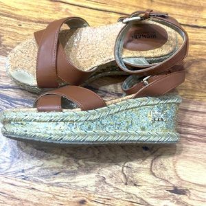 Mk shoes size 2 in use condition but leather still looks nice